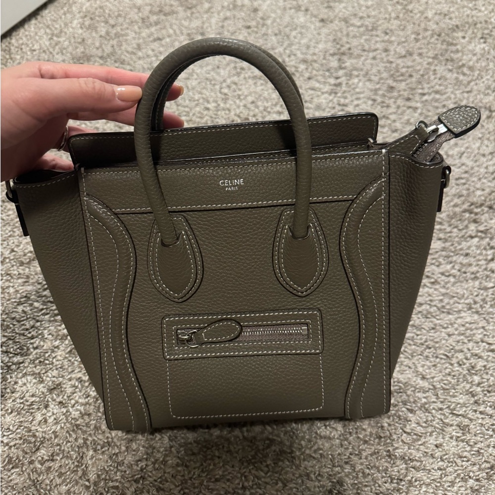 Celine Nano Luggage Hand bag